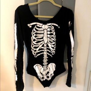 Skelton body suit